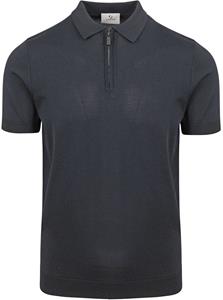 Suitable Cool Dry Knit Poloshirt Navy