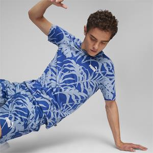 PUMA Essentials+ Palm Resort Print T-Shirt Herren 17 - cobalt glaze/aop