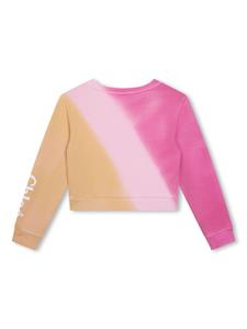 Chloé Kids Sweater met tie-dye print - Roze