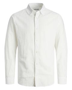 Jack & Jones Junior Langarmhemd JJELINEN BLEND SHIRT LS SN JNR