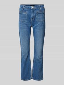 Opus Bootcut jeans met siernaden, model 'Edmea french'