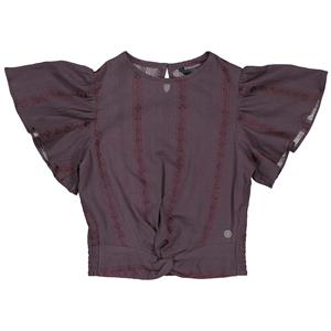 LEVV Meisjes blouse - Kimber - Donker paars