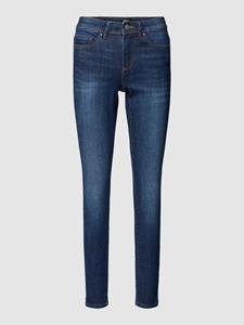 Only Skinny fit jeans met labelpatch, model 'WAUW'