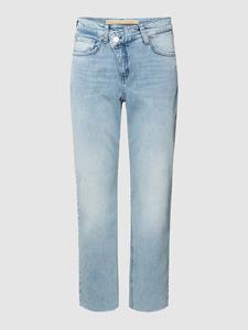 MAC Jeans met labelpatch, model 'CRISSCROSS'
