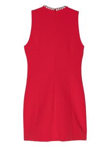 Elie Saab Mini-jurk verfraaid met kristallen - Rood