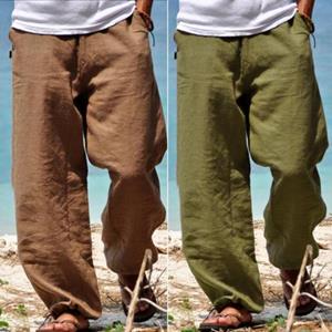 Jiawei Herenbroeken Populaire ontspannen pasvorm Temperament Herenbroeken Middelhoge taille Lange broek Joggingbroek Casual broek voor feest