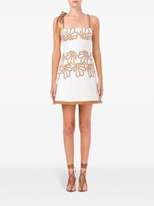 Silvia Tcherassi Mini-jurk met print - Wit