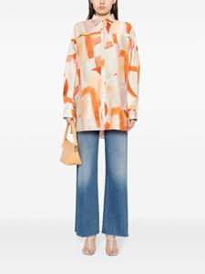 Acler Zijden blouse - Veelkleurig