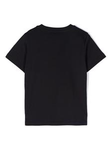 Moncler Enfant logo-print cotton T-shirt - Zwart