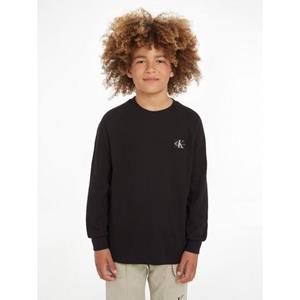 Calvin Klein Shirt met lange mouwen MODERN WAFFLE BADGE LS T-SHIRT