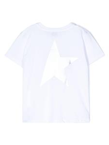 Golden Goose Kids logo-print cotton T-shirt - Wit