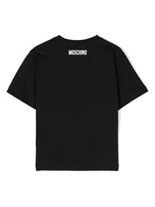 Moschino Kids T-shirt met print - Zwart