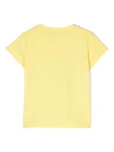 LIU JO T-shirt verfraaid met stras - Geel