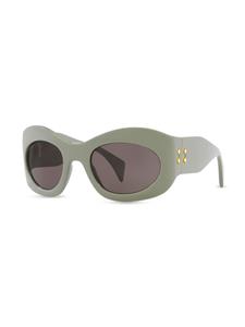 Gucci Eyewear oval-frame sunglasses - Groen