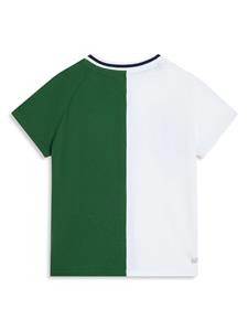 Lacoste two-tone T-shirt - Wit