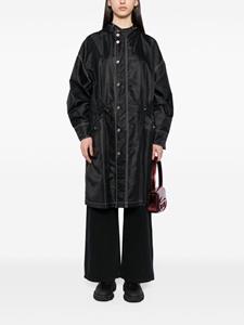 CHANEL Pre-Owned 1990-2000s parka met capuchon - Zwart