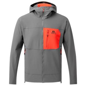 Mountain Equipment  Arrow Hooded Jacket - Softshelljack, grijs