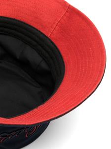 Paul Smith Shadow Logo-embroidered bucket hat - Blauw
