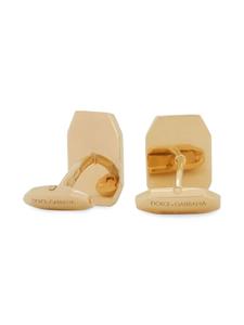 Dolce & Gabbana Manchetknopen met gegraveerd logo - Goud