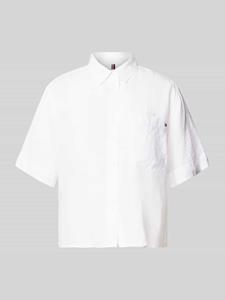 Tommy Hilfiger Overhemdblouse met labeldetail