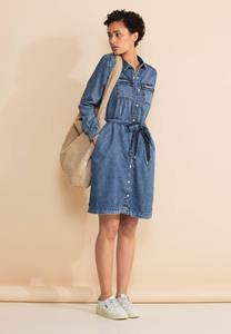 STREET ONE Sommerkleid Denim Dress.indigo