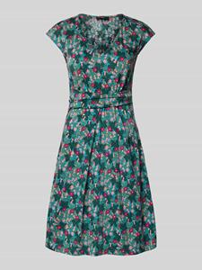 Weekend Max Mara Knielange jurk met all-over bloemenprint, model 'VICINO'
