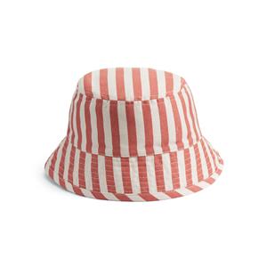 LA REDOUTE COLLECTIONS Gestreepte bucket hat in katoen