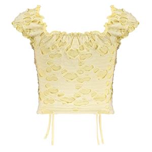 Frankie & Liberty Meisjes blouse - Maxime - Honing geel