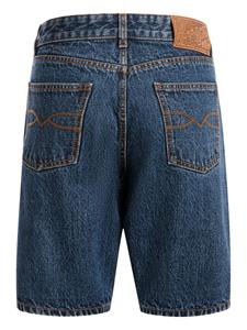 Bally knee-length denim shorts - Blauw