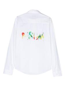 MSGM Kids Popeline shirt - Wit