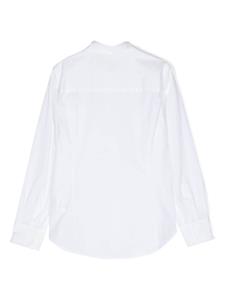 Stella McCartney Kids Katoenen shirt met strikdetail - Wit