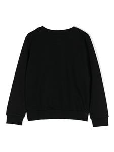 Balmain Kids logo-embellished cotton sweatshirt - Zwart