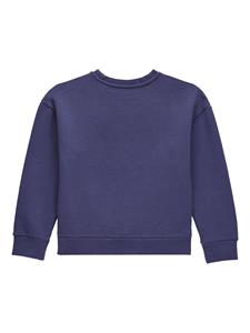 Vilebrequin logo-print organic cotton sweatshirt - Blauw
