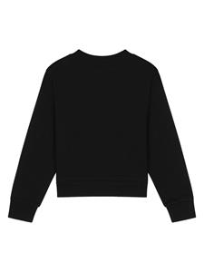 Dolce & Gabbana Kids Sweater met logopatch - Zwart