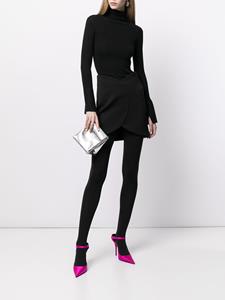 Balenciaga Mini-rok met A-lijn - Zwart