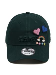 BAPY BY *A BATHING APE x New Era Badges baseball cap - Groen