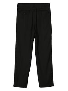 Comme des Garçons Homme Plus pleated mid-rise tailored trousers - Zwart