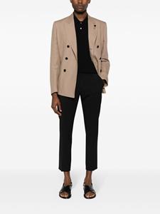 DONDUP mid-rise tailored trousers - Zwart