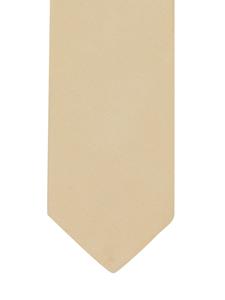 SANDRO pointed-tip cotton tie - Beige