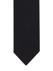 SANDRO pointed-tip cotton tie - Zwart