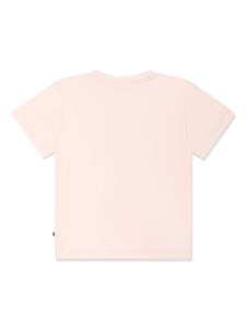 Aigner Kids graphic-print cotton T-shirt - Roze