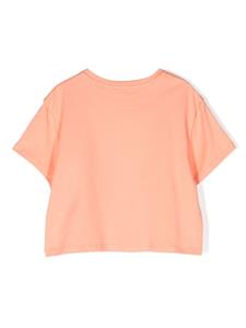 Chloé Kids Cropped T-shirt - Oranje