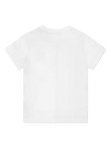 Aigner Kids monogram-print cotton T-shirt - Wit