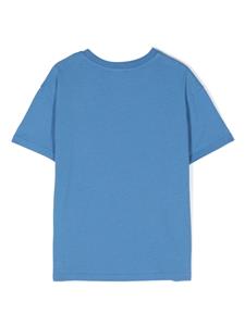 Vilebrequin Kids T-shirt met logo-reliëf - Blauw