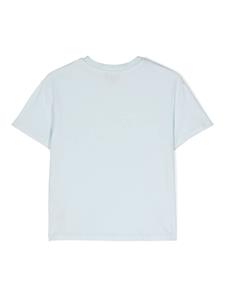 Vilebrequin Kids T-shirt met logoprint - Blauw