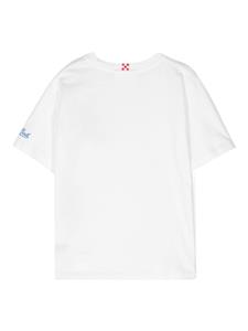 MC2 Saint Barth Kids Katoenen T-shirt - Wit