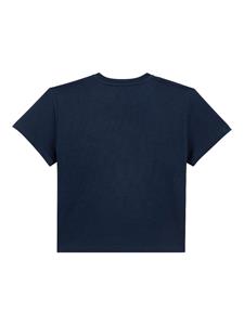 Vilebrequin logo-print organic cotton T-shirt - Blauw