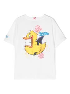 MC2 Saint Barth Kids T-shirt met print - Wit