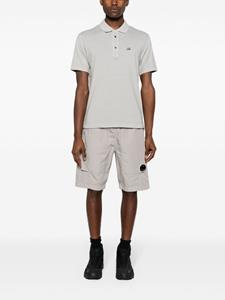 C.P. Company logo-embroidered cotton polo shirt - Grijs