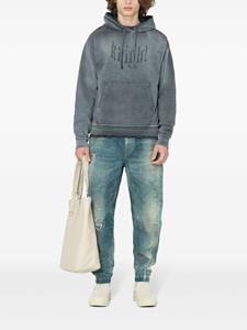 John Elliott Sendai distressed tapered jeans - Blauw